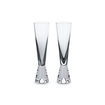 Tom Dixon Tank Champagne Flutes Black