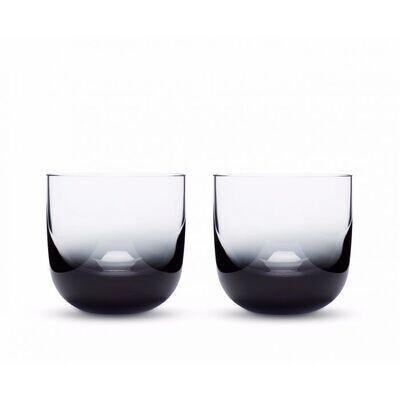 Tom Dixon Whisky Glasses Black (pair)