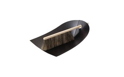 Normann Copenhagen Dustpan &amp; Brush Black