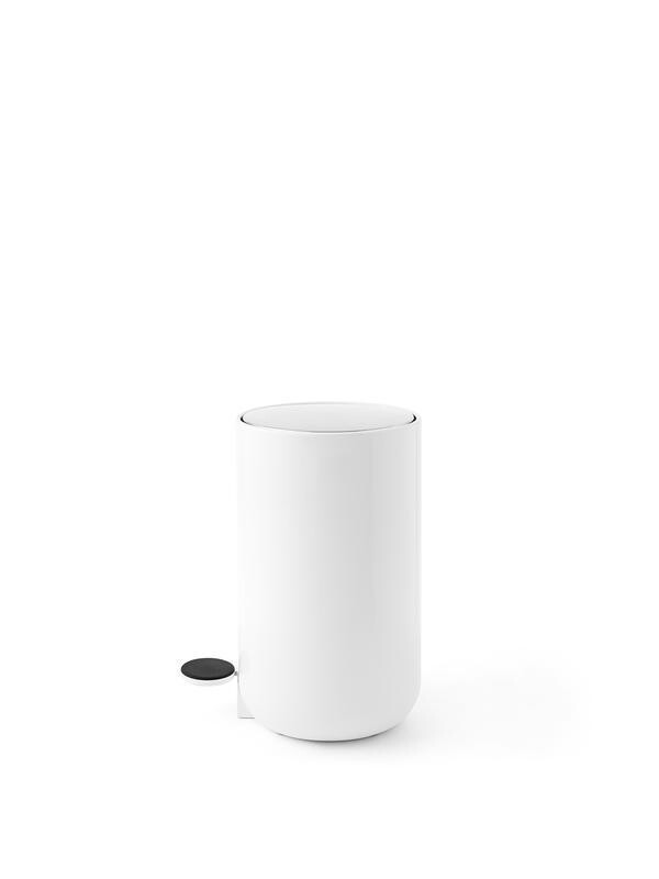 Menu Pedal Bin White 7 litre