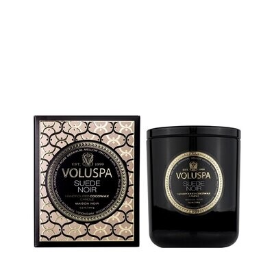 Voluspa Candle Suede Noir