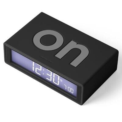 Lexon Flip Clock Large Black