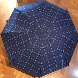 Wpc Folding Umbrella Large Check