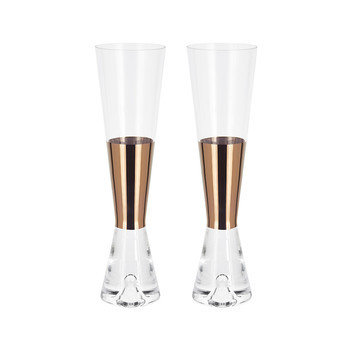 Tom Dixon Tank Champagne Glasses (pair)