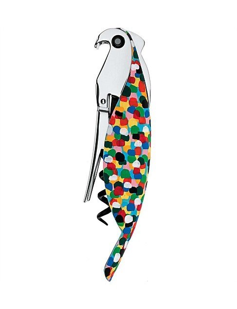 Alessi Parrot Corkscrew/Bottle Opener Dots