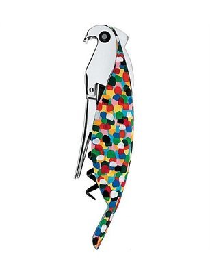 Alessi Parrot Corkscrew/Bottle Opener Dots