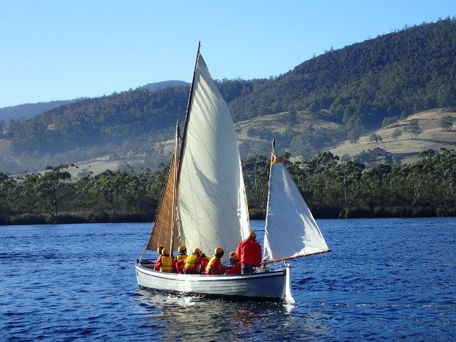 tn25 Raid - sailing on LBT whaleboat Monty or Capricornia