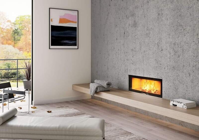 ADF LINEA 85 INSERT FIREPLACE