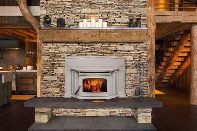 PACIFIC ENERGY ALDERLEA T5 INBUILT WOOD HEATER WHITE – HEATS 250+M2