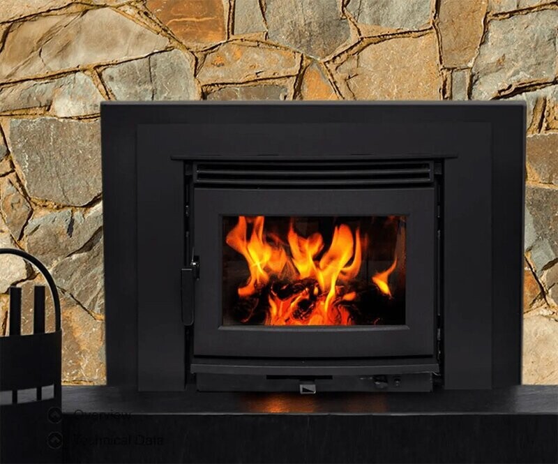 PACIFIC ENERGY NEO 2.5 INBUILT WOOD HEATER – HEATS 300+M2