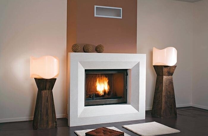 Seguin Super 9 Lift Cast Iron Cheminee Fireplace