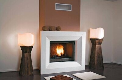 Seguin Super 9 Lift Cast Iron Cheminee Fireplace