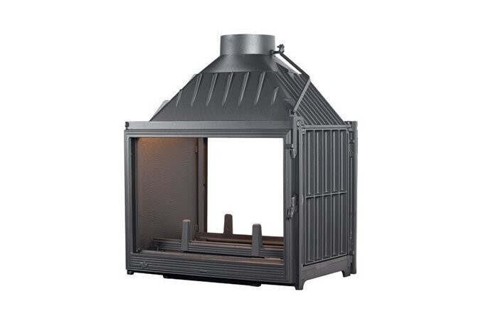 Seguin Multivision 8000 Double Sided Cast Iron Cheminee Fireplace