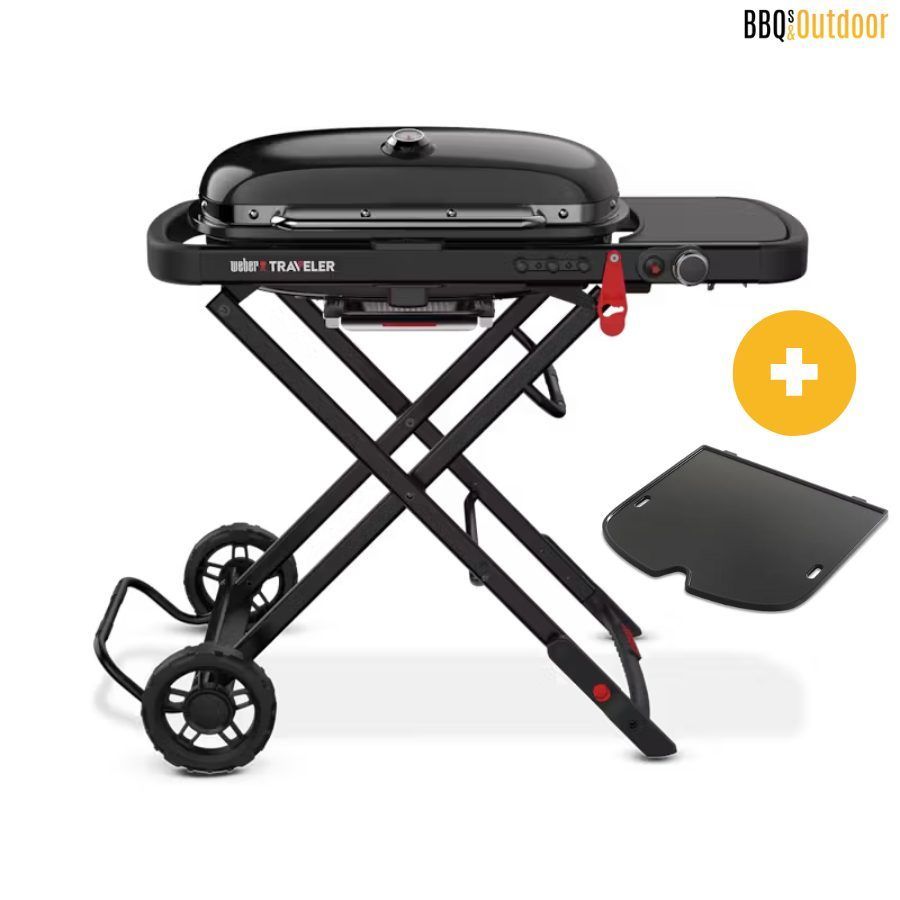 Weber Traveler® Portable Gas Barbecue Stealth Edition (LPG)