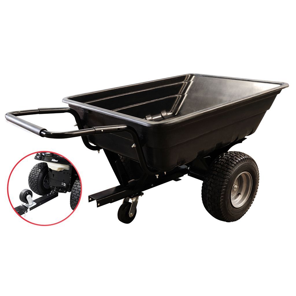 TRAILER / POLY GARDEN CART WIDE WHEEL (7729)