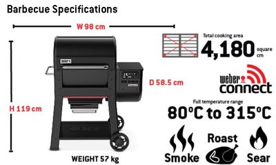 Weber® Searwood® 600 Pellet Barbecue Weber® Searwood® 600 Pellet Barbecue