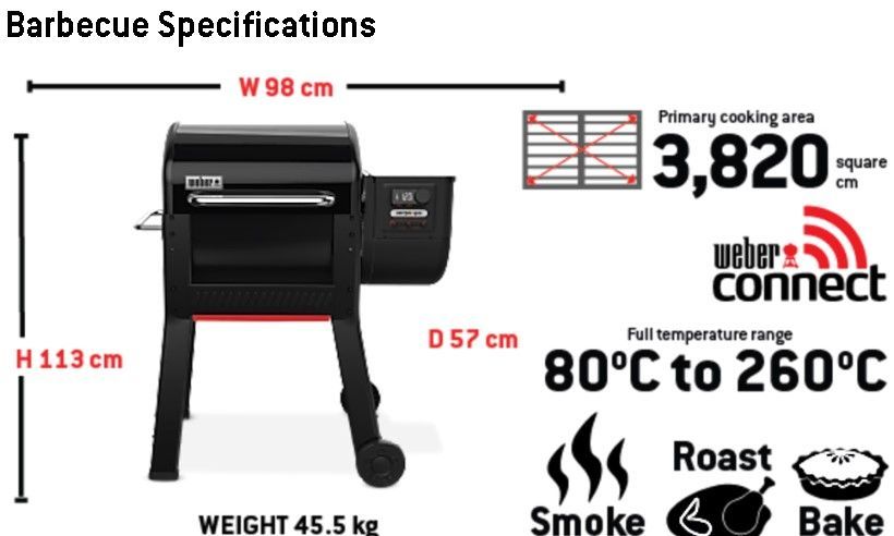 Weber Smoque™ Pellet Smoker Weber Smoque™ Pellet Smoker