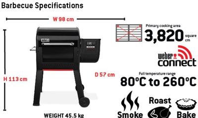 Weber Smoque™ Pellet Smoker Weber Smoque™ Pellet Smoker