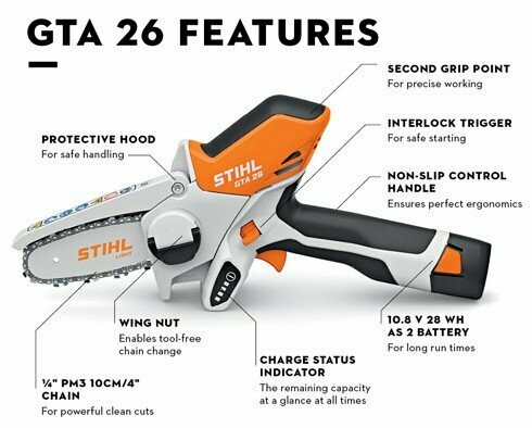 GTA 26 Battery Garden Pruner GTA 26 Battery Garden Pruner