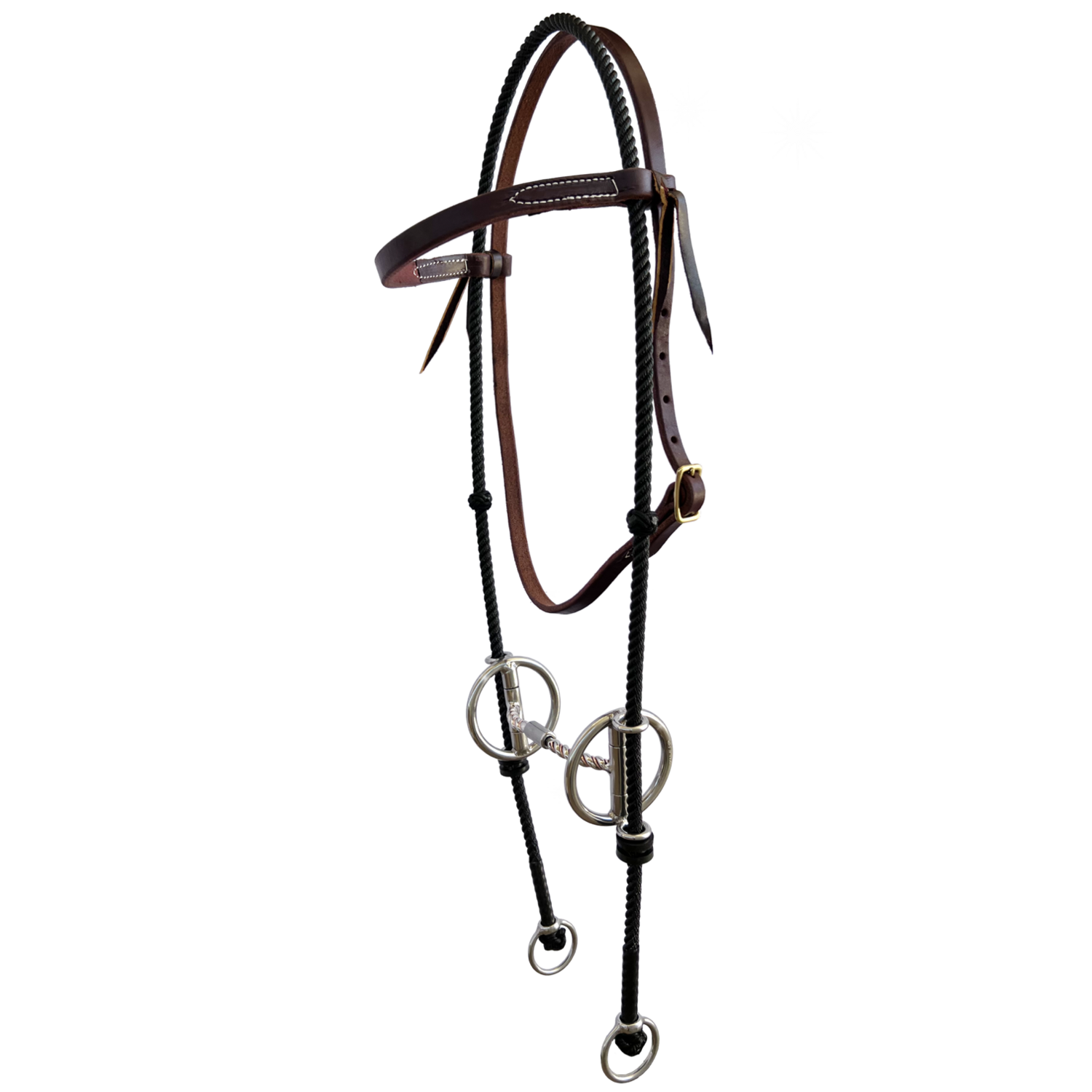 Full Ring Rope Draw Gag