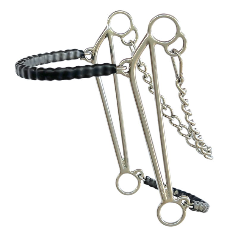 Rollo Hackamore with Bike Chain Nose