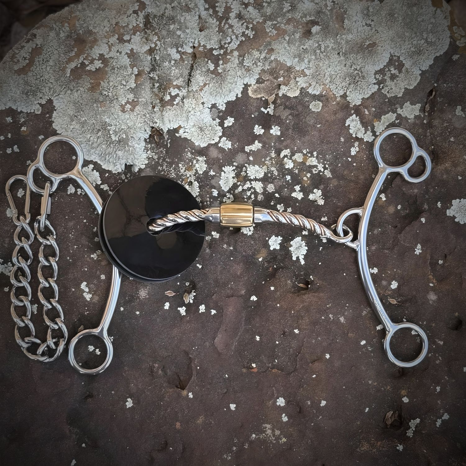 7&quot; Reverse Gag Twisted Copper Inlay + Crickt Mullen