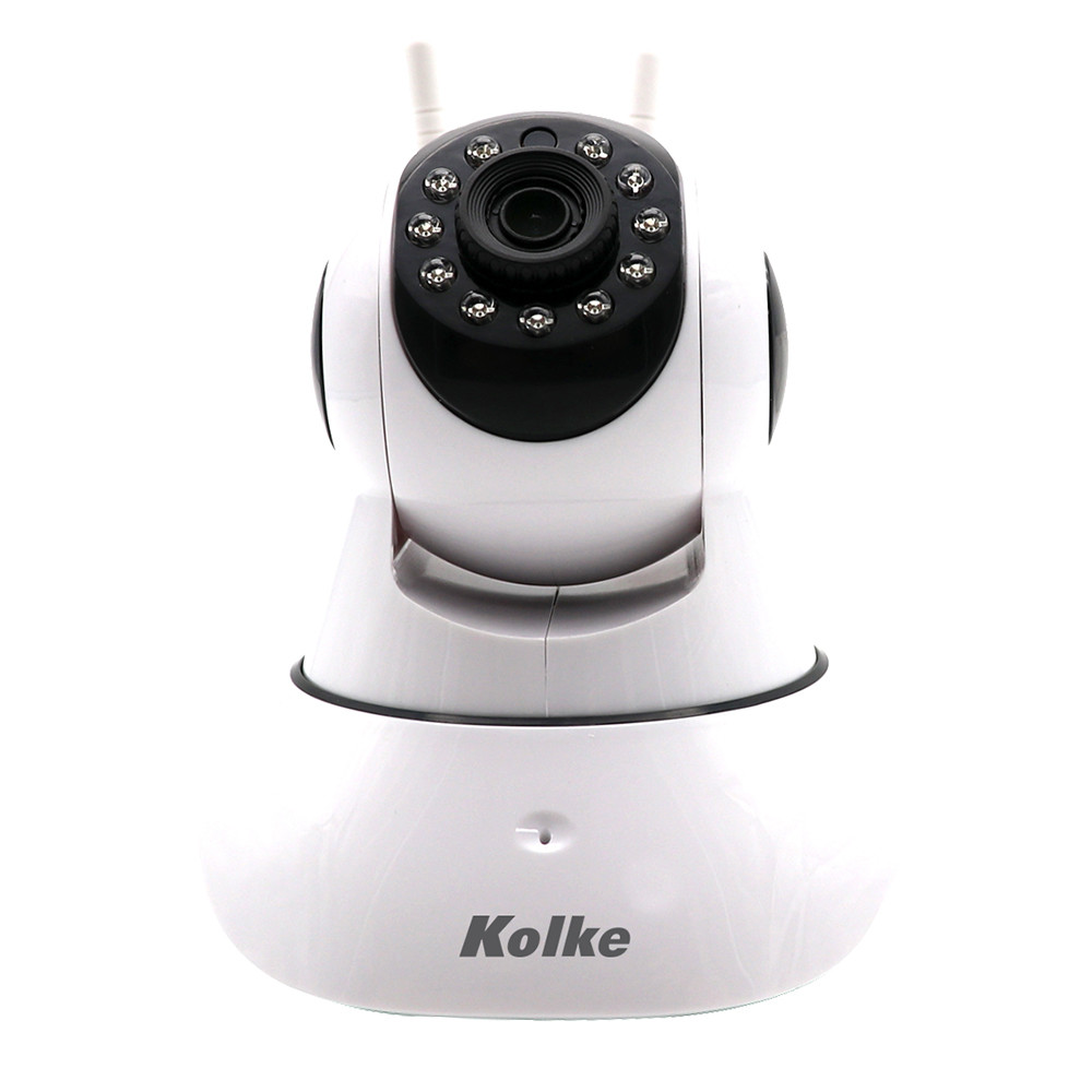 Câmera Ip Kolke Wireless Visão Noturna Controle Via Internet KUC233