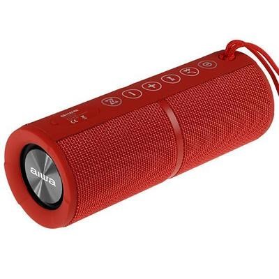 Speaker Aiwa AW-Q400R com Bluetooth/Mini Jack 3.5mm Bateria 2.200 mAh - Vermelho