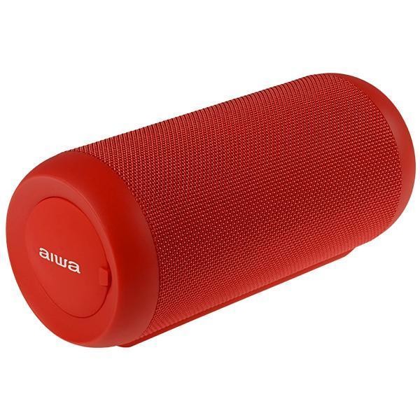 Speaker Aiwa AW-Q680R com Bluetooth/USB/FM Bateria 2.200 mAh - Vermelho