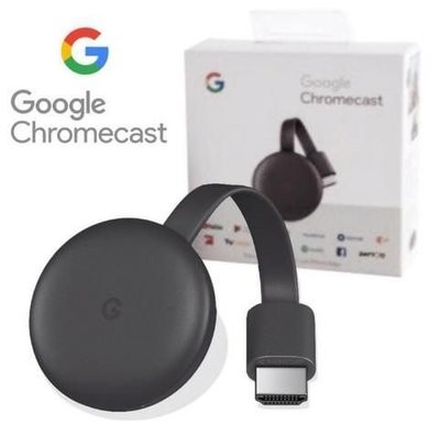 Google Chromecast 3 HDMI Full HD Resolução 1080p Preto