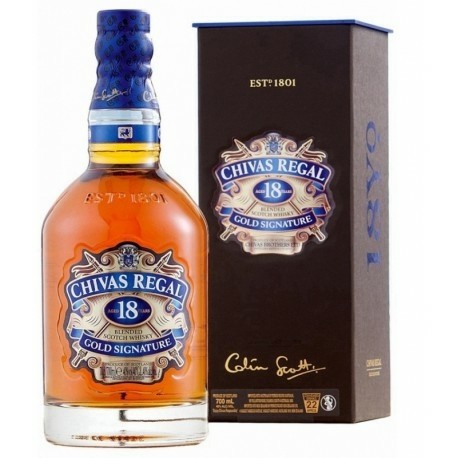 Whisky Chivas Regal 18 Anos 750ml Cx
