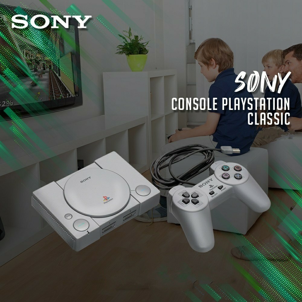 Playstation Sony Classic com 20 jogos