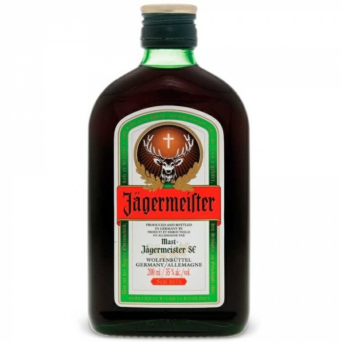 Licor Herbiqueur Jägermeister 200ml