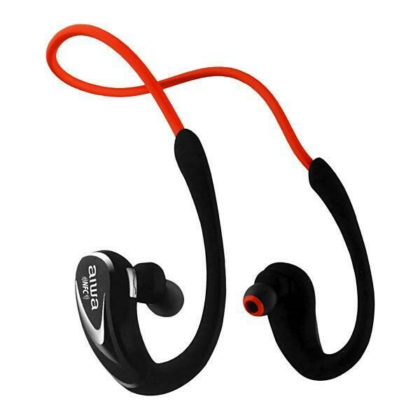 Fone de Ouvido Sem Fio Aiwa AW-902R - Com Microfone - Bluetooth - Vermelho