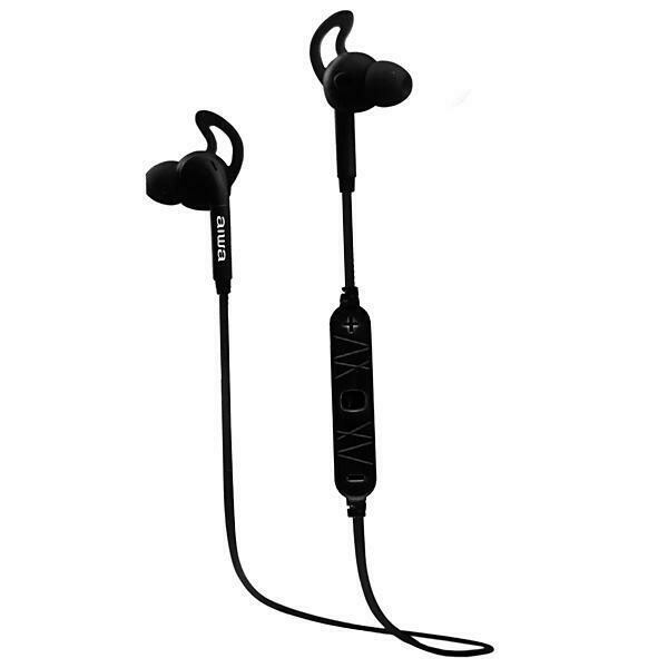 Fone de Ouvido sem Fio Aiwa AW810BTB com Bluetooth e Microfone - Preto