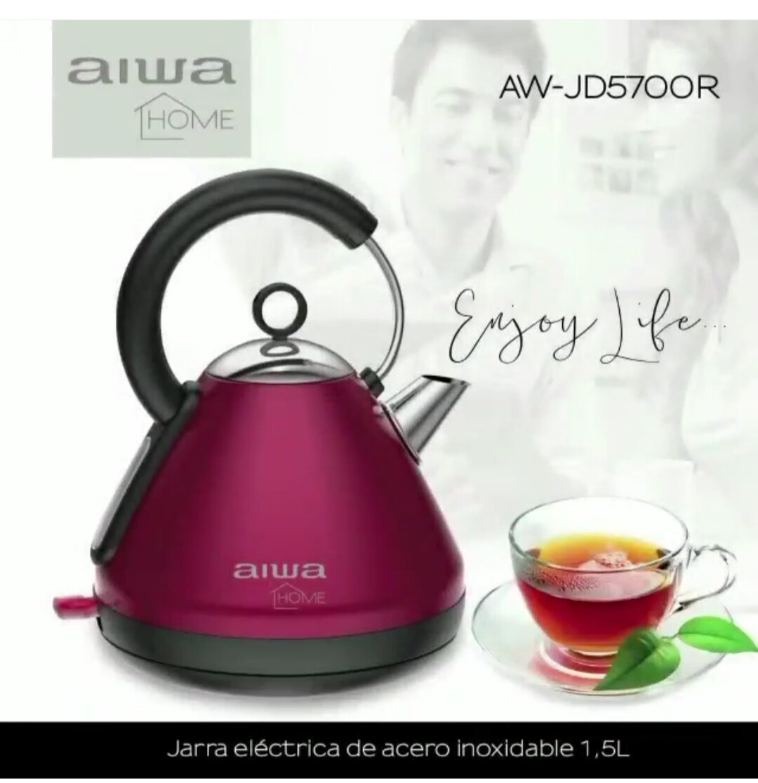 Chaleira elétrica Aiwa 1.5 Litros AW-JD5700R