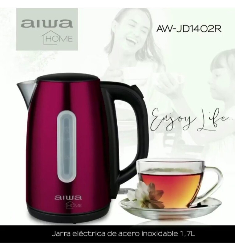 Jarra eletrica Aiwa 1.7 litros AW-JD1402R