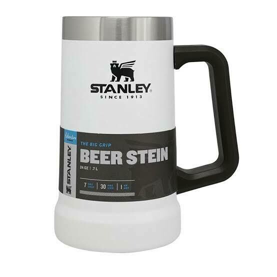 Caneca de cerveja Stanley 700ml branca