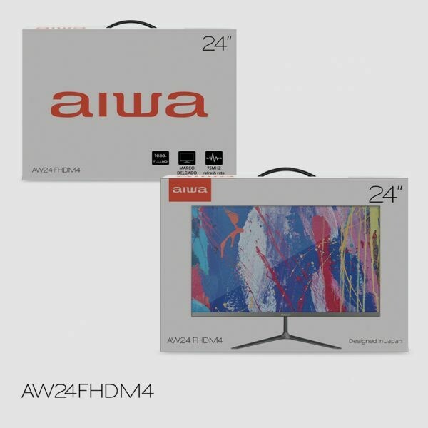 Monitor plano de 24” 1080 FHD AW24FHDM4