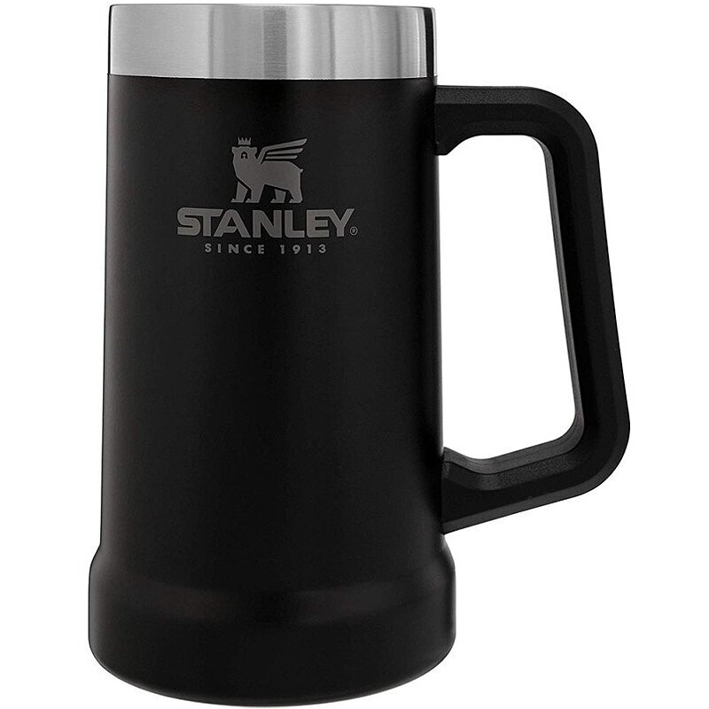 Caneca Térmica de Cerveja | 0,709L preta