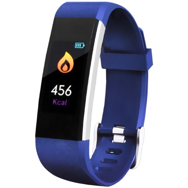 Pulseira para Atividades Físicas Aiwa Aiwatch Smart Band AWS115U Bluetooth - Azul