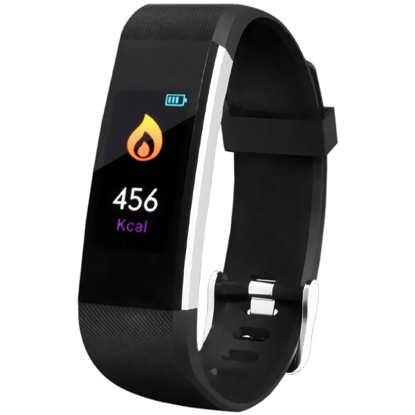 Pulseira para Atividades Físicas Aiwa Aiwatch Smart Band AWS115B Bluetooth - Preta