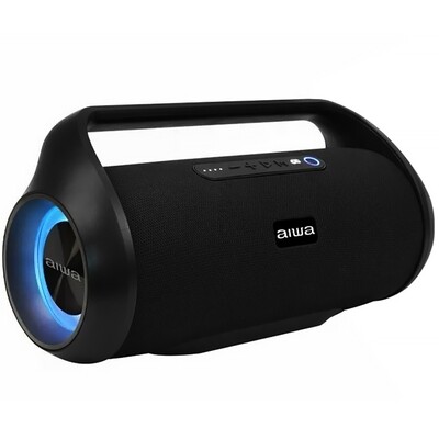 Speaker Aiwa AWS800BT 70 watts RMS com Bluetooth / USB / Auxiliar e Rádio FM - Preto