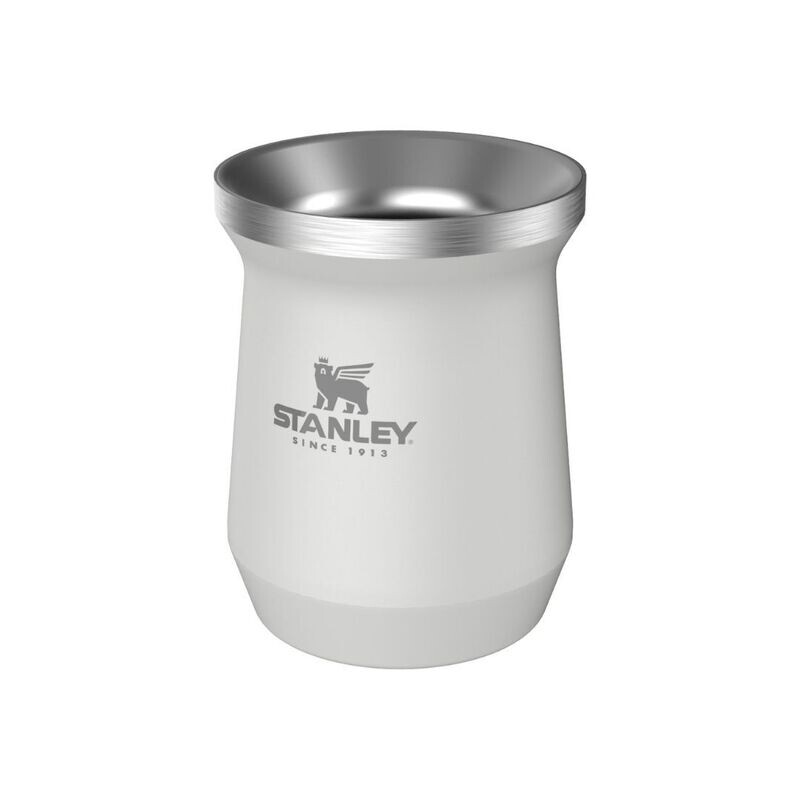 Cuia Stanley Classic Mate  (236mL) Branca Polar  Hammertone