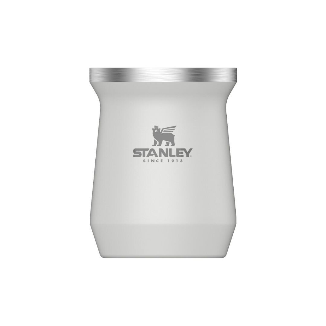 Cuia Stanley Classic Mate  (236mL) Branca Polar  Hammertone