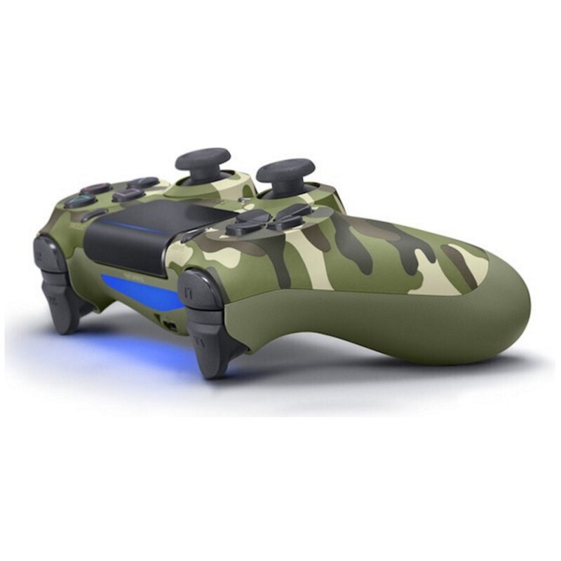 Controle Sony Sem Fio Dualshock PS4 Camuflado Verde