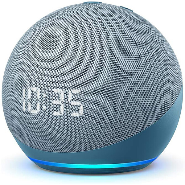 Alexa Smart Speaker Amazon Echo Dot 4th Generation  Wi-Fi e  Bluetooth - Twilight Blue