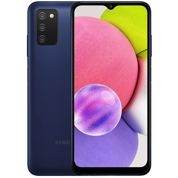 Smartphone Samsung Galaxy A03S SM-A037M Dual SIM de 64GB / 4GB RAM de 6.5&quot; 13 + 2 + 2MP / 5MP - Azul
