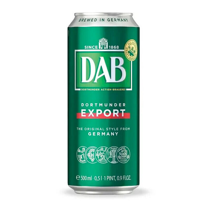 Cerveja DAB Dortmunder  lata 500ml