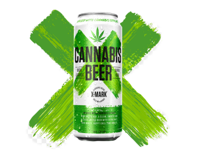 Cerveja Cannabis Beer lata 500ml